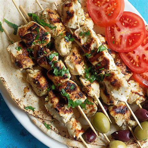 Easy Greek Chicken Souvlaki Recipe | Recipe Cart