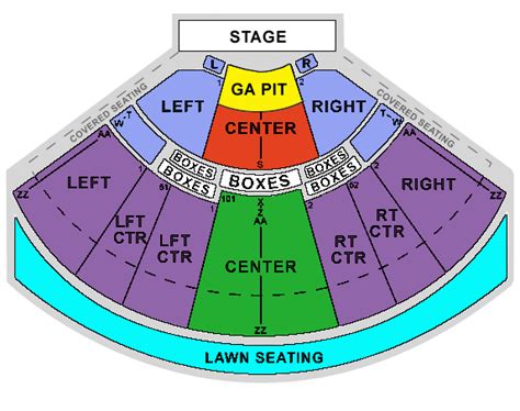 Hollywood Casino Amphitheatre, Maryland Heights MO | Seating Chart View