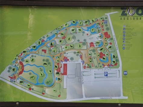 Zoologischer Garten Augsburg Signage by category Map