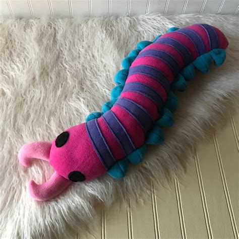 Striped Centipede Plush Centipede Toy Plush Bug Plush | Etsy