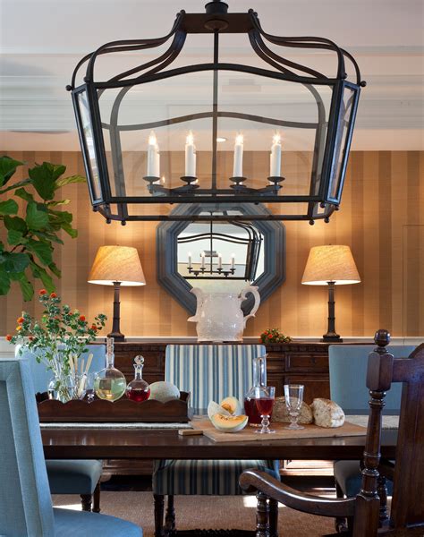 Round Dining Room Lantern Light