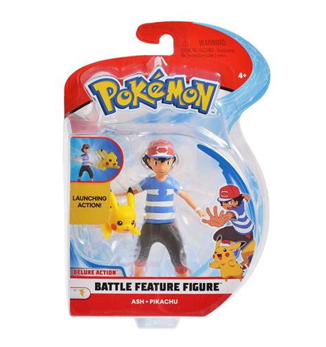 Pokémon - Battle Feature Figures- Ash & Pikachu – Toys Onestar