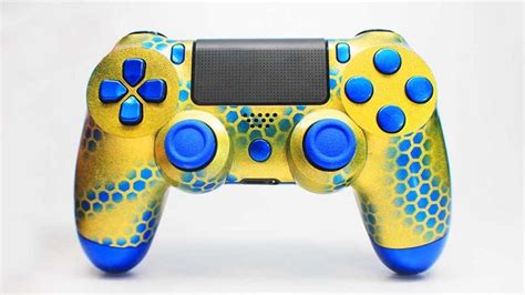 Royal Blue Hex Custom Playstation 4 Controller | Playstation 4, Ps4 ...