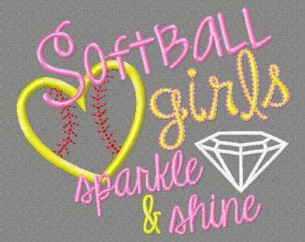 Cute Softball Life, Girls Softball, Softball Players, Hand Embroidery Patterns, Machine ...