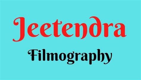 Jeetendra-Filmography | Jeetendra All Movies List | Bollywood Product