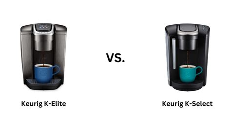 Keurig K-Elite vs Keurig K-Select Coffee Machines