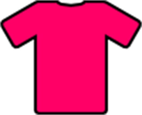 Pink T Shirt clip art Free Vector / 4Vector