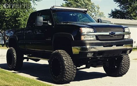 2004 Chevrolet Silverado 2500 HD Fuel Maverick Rough Country Suspension Lift 6" & Body 3 ...