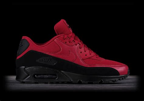 NIKE AIR MAX 90 ESSENTIAL BLACK RED price €125.00 | Basketzone.net