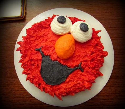 Elmo 1St Birthday Cake - CakeCentral.com