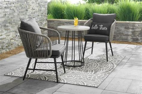 10 Stylish & Modern Outdoor Bistro Sets - Chic Home Life