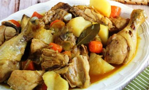 Receta Estofado de Pollo con Verduras | Mis Recetas Caseras