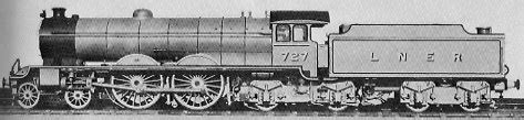 LNER Encyclopedia: The LNER Gresley C9 4-4-2 Atlantics