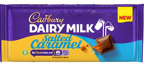 Cadbury launches new Dairy Milk salted caramel range