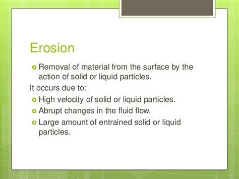 Erosion Corrosion