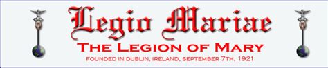 Legion of Mary Virtual events from Ireland | Legion of Mary ...