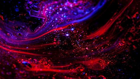 HD wallpaper: psychedelic, colorful, red, purple, abstract, close-up, water | Wallpaper Flare