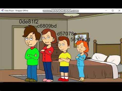 The GoAnimate Caillou Family ID - YouTube