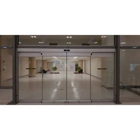 4-5 Feet ABS Automatic Sliding Glass Sensor Door at Rs 92000 in Mohali