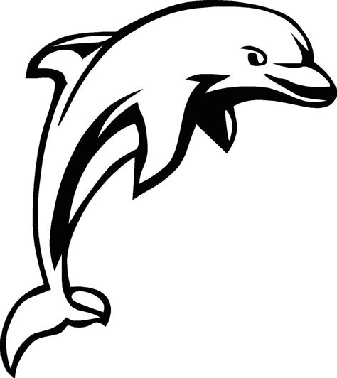 Free Dolphin Line Art, Download Free Dolphin Line Art png images, Free ...