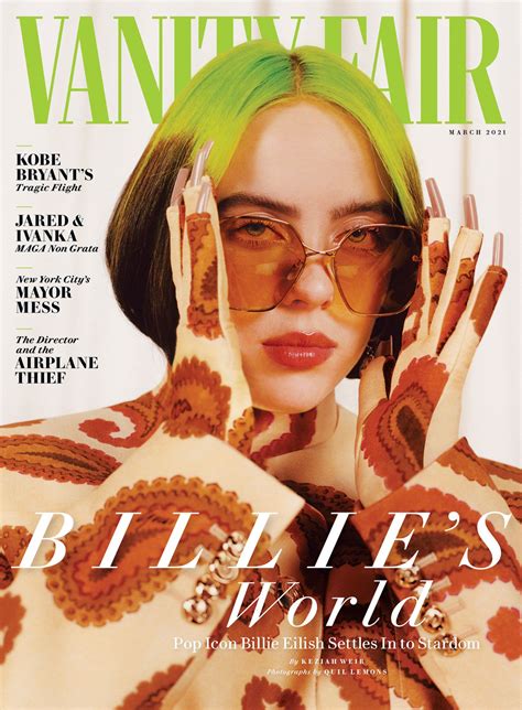 Billie Eilish - Photoshoot for Vanity Fair March 2021 • CelebMafia