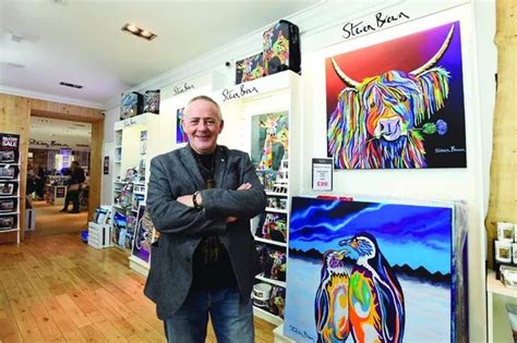 'High school teacher inspired my success' – Ayrshire artist Steven ...