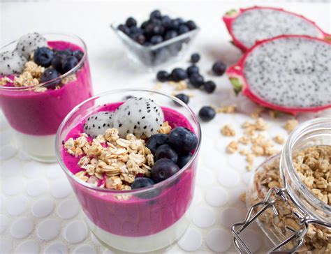 Dragon Fruit Yogurt Parfait - The Produce Moms