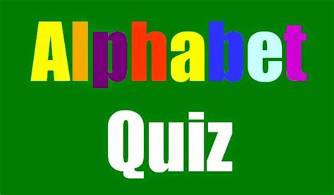 The EFL SMARTblog: Alphabet Quiz Game (ppt download)