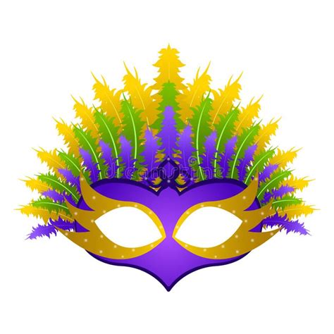 Mardi gras mask stock vector. Illustration of icon, jewelry - 107252105