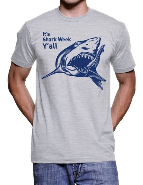 Its Shark Week Yall Funny T Shirt Mens Shark Tshirt Gifts For Him Funny ...