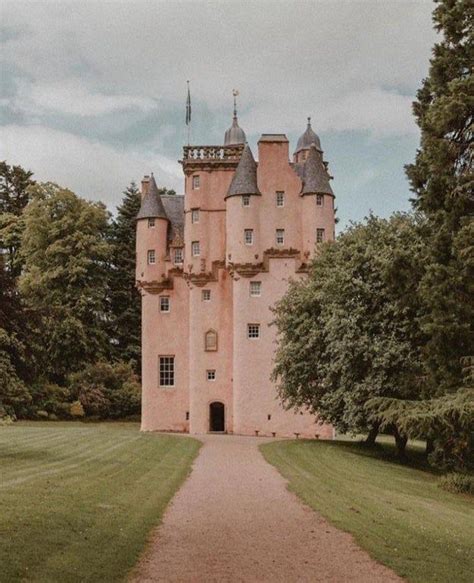 pink castle! : AccidentalWesAnderson | Pink castle, Castle, Castles in scotland