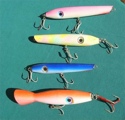 2 Oz Pencil Popper Saltwater Lure making kits from Salty's Custom Plugs PENCIL POPPERS!