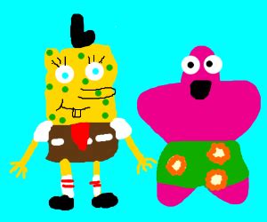 SpongeBob vs Patrick Boxing Match - Drawception