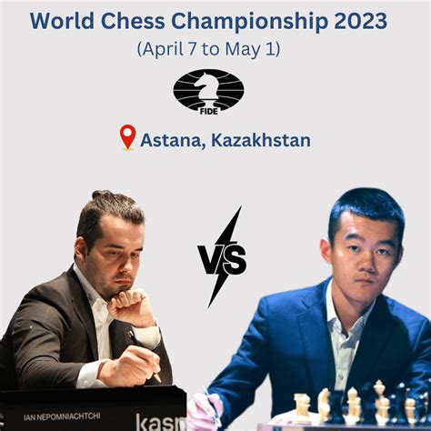 World Chess Championship 2023 Schedule Time - Image to u