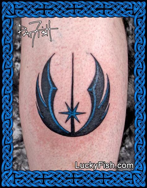 incredible, symbol of the Jedi order done my favorite tattoo artist ...