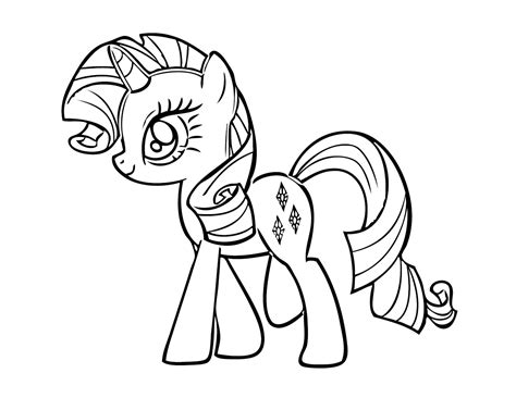 Free Printable My Little Pony Coloring Pages For Kids