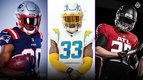 NFL uniform rankings: Patriots, Chargers rise with new looks for 2020 ...