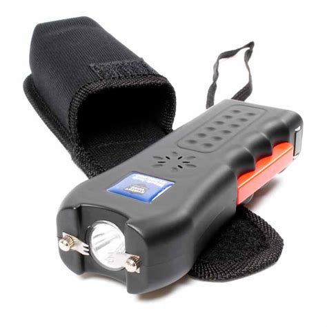 Quick Defense Stun Gun - Squeeze Trigger Stun Guns - Stun Gun Alarm with Disable Pin ...