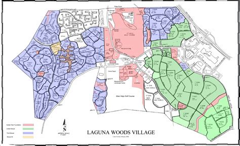 Laguna Woods Map Of Clubhouses