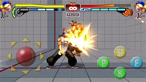 8-Hit Yun Combo (2 Super Bars) SF4 Mobile - YouTube