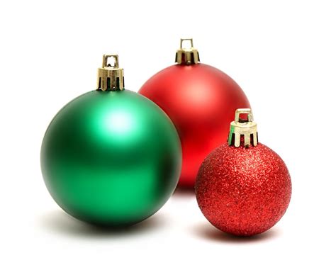 Ornaments | Free Stock Photo | Green and red Christmas ornaments ...