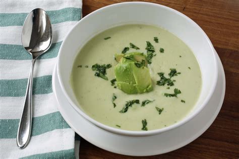 Easy Avocado Recipes - Avocado Soup - The Culinary Exchange