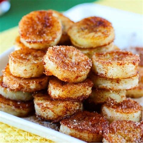 Healthy Cinnamon “Fried” Bananas