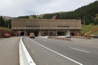 The Dwight Eisenhower Memorial Tunnel between Clear Creek & Summit counties is the highest auto ...