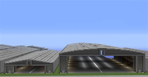 Aircraft Hangar Pack Minecraft Project