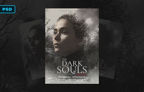 Horror Movie Poster Template PSD :: Behance