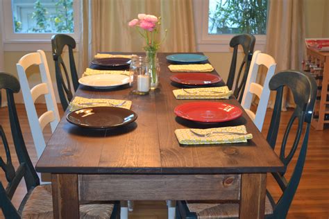 Narrow Farmhouse Table | Ana White