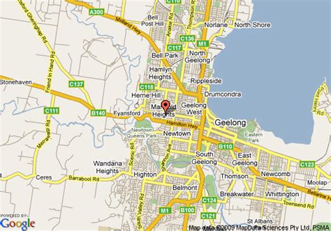 Geelong Map