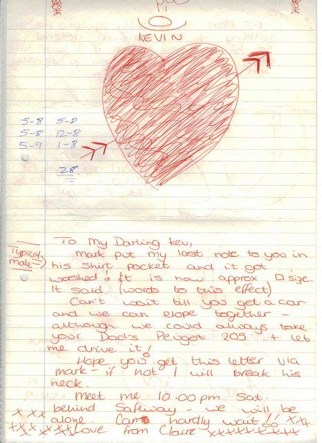 Love letter (2 of 2) | My mate Kevin sent this to me. Claire… | Flickr - Photo Sharing!