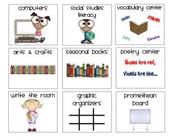 Literacy Center Pocket Chart Cards by Brittany Phillips | TpT